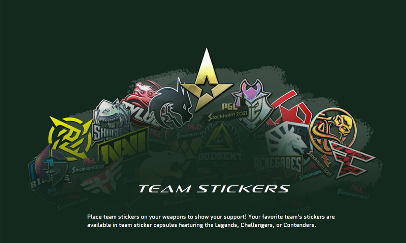 All 24 teams got their stickers