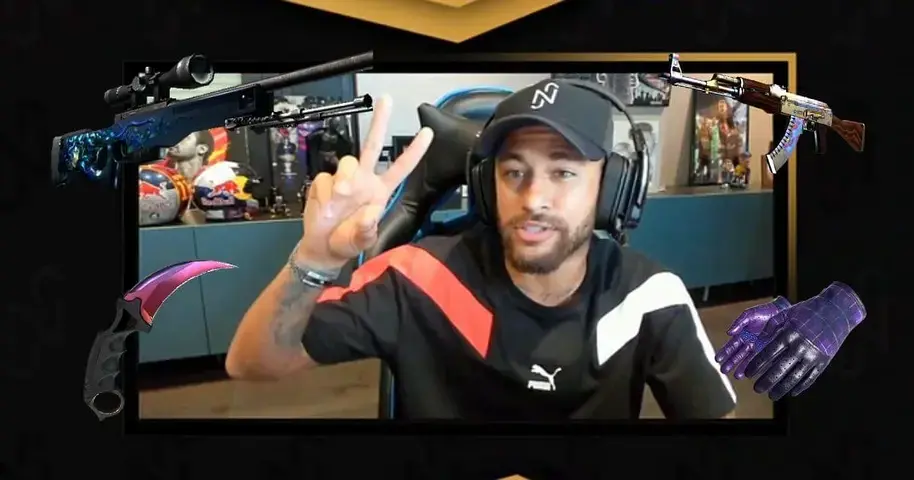 Neymar And Other Brazilian Football Players Play CS:GO Before the World Cup